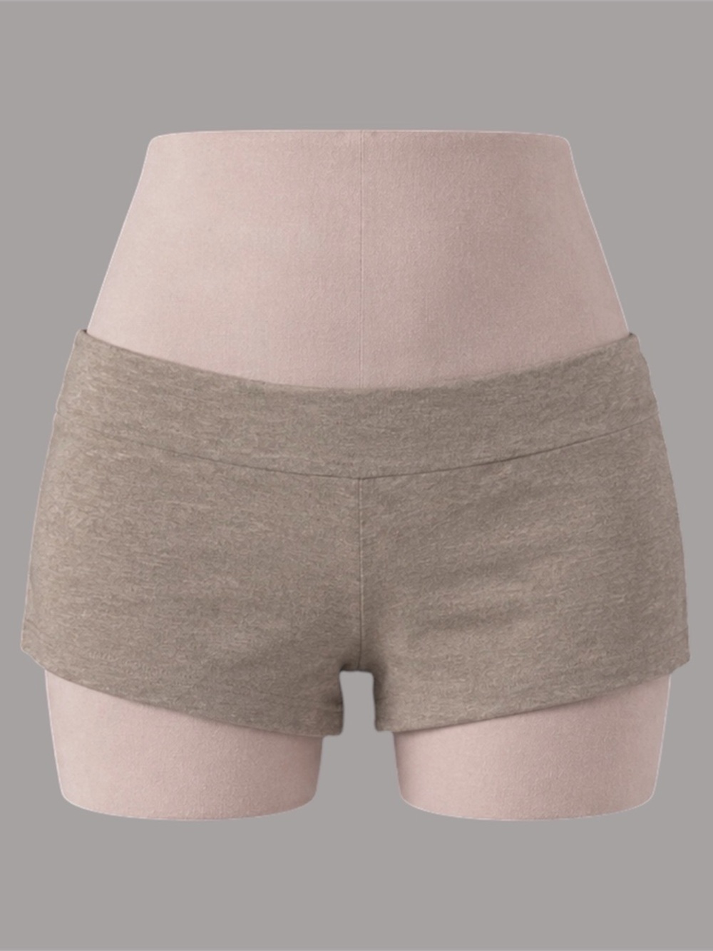 Brandy Melville Heather Grey Mini Lounge Shorts